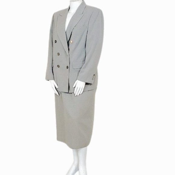 En Avance Woman 2-Piece Tweed Skirt Suit - Picture 1 of 8